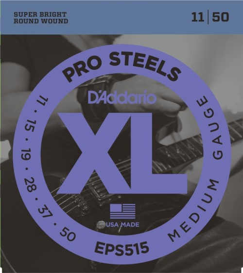 XL Guitar ProSteel Strings-Medium Gauge EPS515