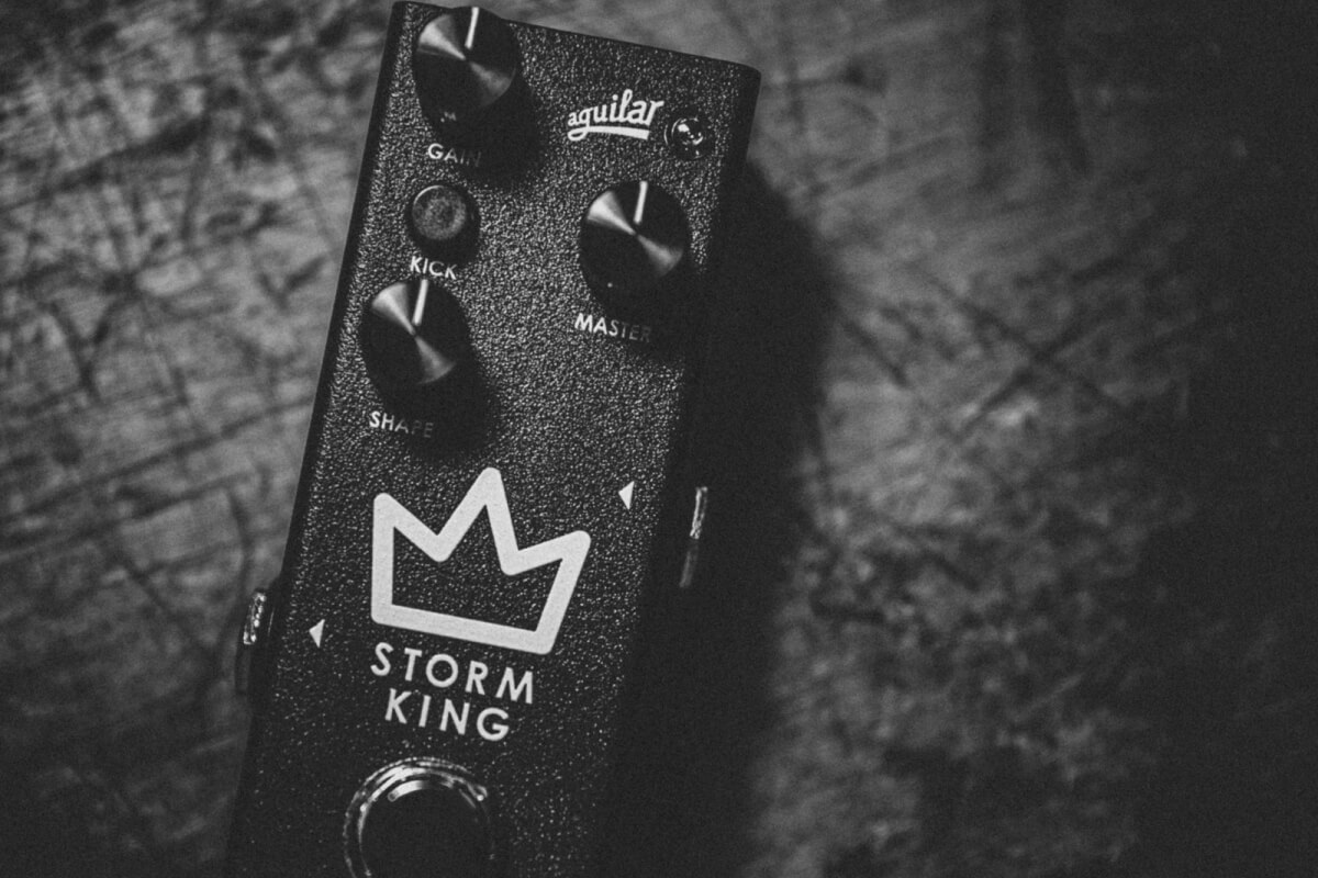 Aguilar Storm King distortion/fuzz pedal, photo credits: Aguilar Musical Instruments