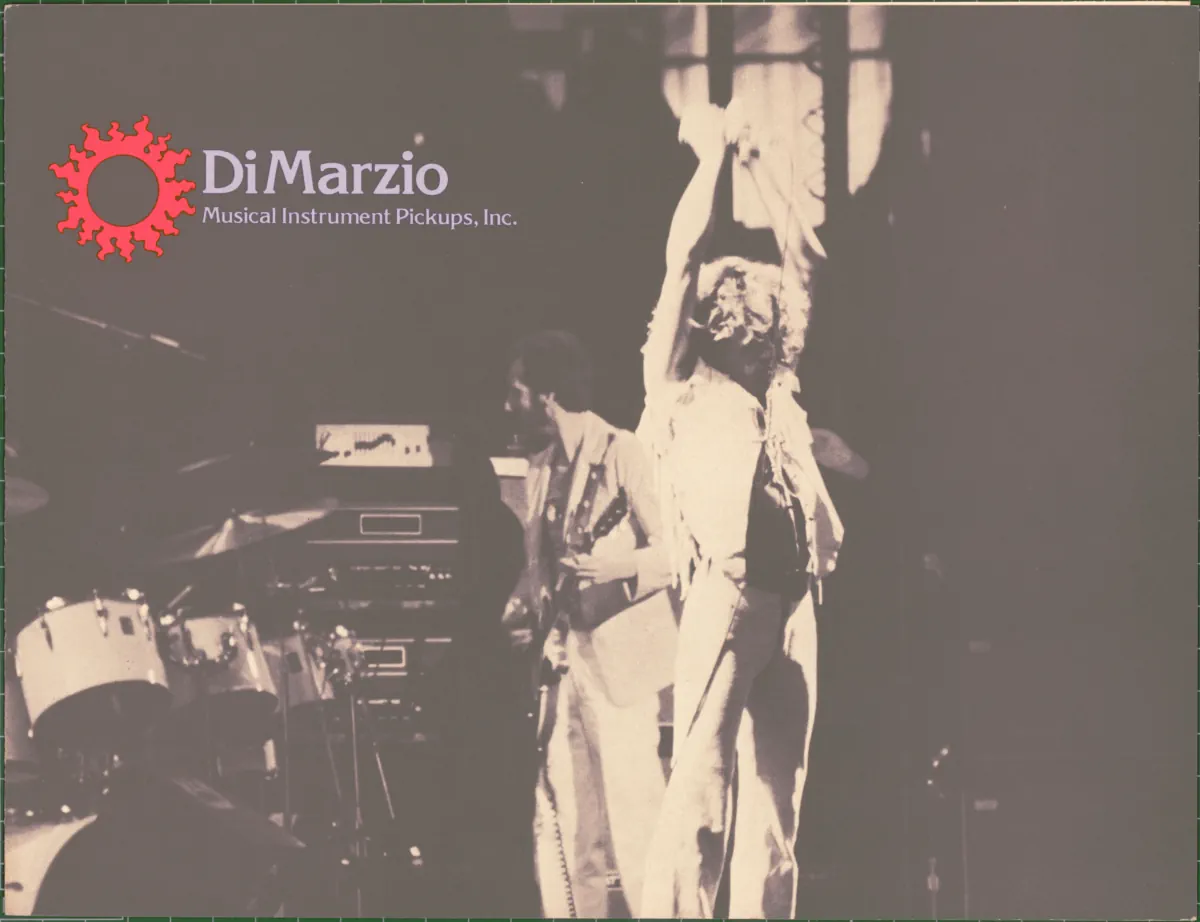 DiMarzio Catalogue Cover 1976