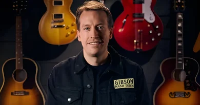 Luke Ericson COO Gibson Brands, image credit Gibson